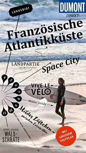 Produktbild: DUMONT direkt Reiseführer Französische Atlantikküste: Mit großem Faltplan
