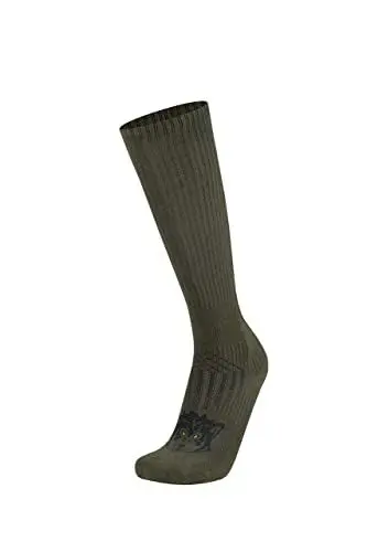 Produktbild: Duna, Herrensocken Wolfskopf, Jagdsocken, Wandersocken, Freizeitsocken, Arbeitssocken, Outdoorsocken (39-42, Khaki)