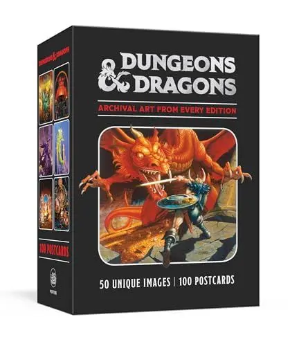 Produktbild: Dungeons & Dragons 100 Postcards: Archival Art from Every Edition: 100 Postcards (Dungeons & Dragons