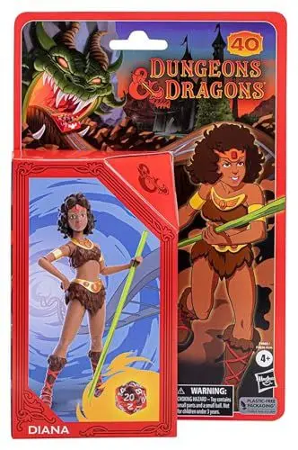 Produktbild: Dungeons & Dragons Cartoon Classics, 15 cm D&D Diana Akrobat