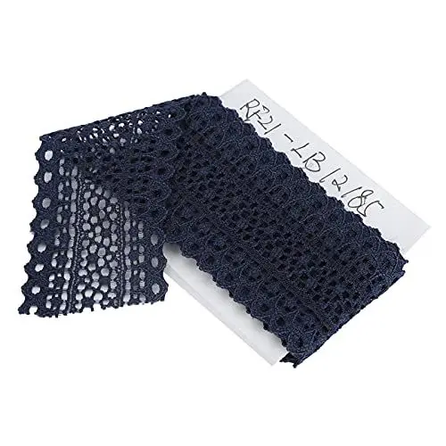 Produktbild: 01 02 015 Spitzenband, Nähen Spitzenborte 10 Yards DIY Kunsthandwerk für Heimdekoration zum Verpacken von Geschenken für die Hochzeit