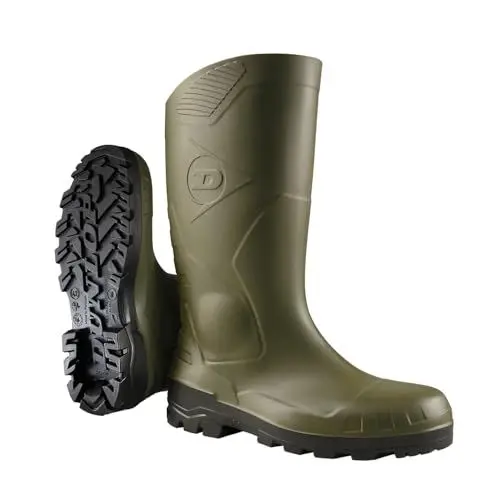 Produktbild: Dunlop Protective Footwear, H142611, Devon Full Safety, Dunkelgrün, Größe 43 EU