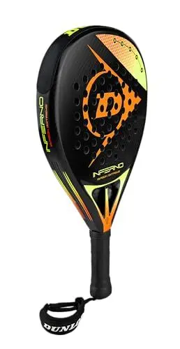 Produktbild: Dunlop Padel-Schläger Inferno Carbon Extreme, Gelb/Orange