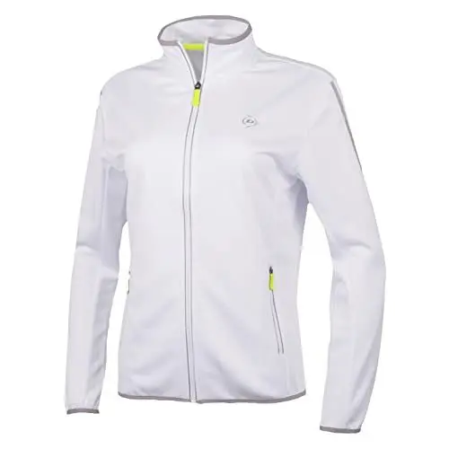 Produktbild: Dunlop Damen Club Line Ladies Knitted Jacket Club Line Ladies Knitted Jacket, weiß, XS, 71382-XS