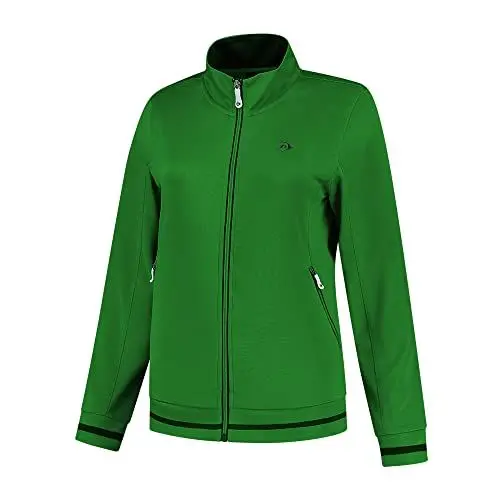 Produktbild: DUNLOP Damen Sport Tennis Jacke – Club Line, Knitted Jacket, Grün