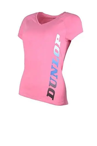 Produktbild: Dunlop Damen Sport Tennis T-Shirt – Essentials Line, Tee, Carmine Rose