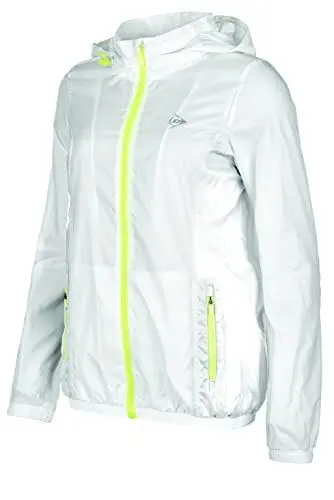 Produktbild: Dunlop Damen Sport Tennis Traingsjacke – Club Line, Tracksuit Jacket, Weiß