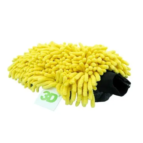Produktbild: Dunlop Mikrofaser Autowaschhandschuh - Autoreinigungsprodukte - Mikrofaserhandtuch - Autowaschhandschuh Autozubehör - Kratzfreie Reinigung Auto - Nass & Trocken