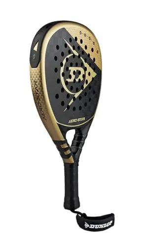 Produktbild: Dunlop Padelschläger Aero-Star (2023), Schwarz/Gold