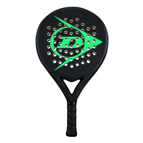 Produktbild: Dunlop Padelschläger Hire, Schwarz Grün, Unisex-Erwachsener