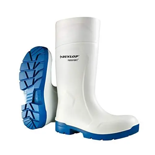 Produktbild: DUNLOP Protective Footwear, CA61131, Purofort FoodPro MultiGrip Safety, Weiß/Blau, Größe 44 EU