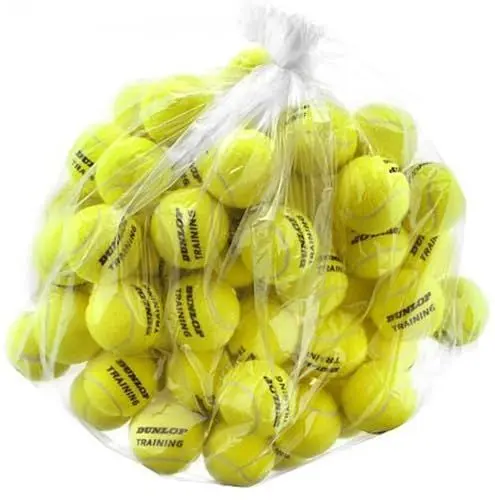Produktbild: Dunlop Tennisball Training Gelb 60 Stück POLYBAG - für Coaching und Trainingseinheiten