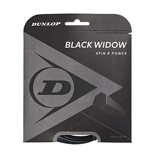 Produktbild: Dunlop Tennissaite, Black Widow String, 12m Saitenset, 1,26mm, 17g