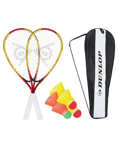 Produktbild: Dunlop Unisex – Erwachsene Racketball Set, Yellow/Red, Einheitsgröße