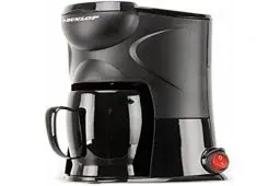 Produktbild: Dunlop - 1-Tassen-Kaffeemaschine 170W | Dauerfilter | ideale Reise-Kaffeemaschine | Anschluss an Zigarettenanzünder |für PKW, LKW, Wohnmobil | mit An- und Ausschalter (12V)