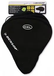 Produktbild: Dunlop - Fahrrad Sitzbezug Gel - Fahrradsattelbezug mit Gel - Komfortabel Radfahren - Schwarz