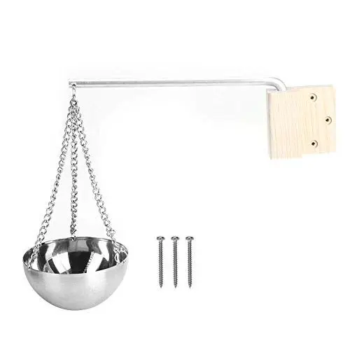 Produktbild: Duokon Schüssel Sauna, Edelstahl Schüssel mit Zubehör, Sauna Kräuterschale, Sauna Verdampferschale Hängend, für Sauna Und Spa Aufguss, Geschenkideen