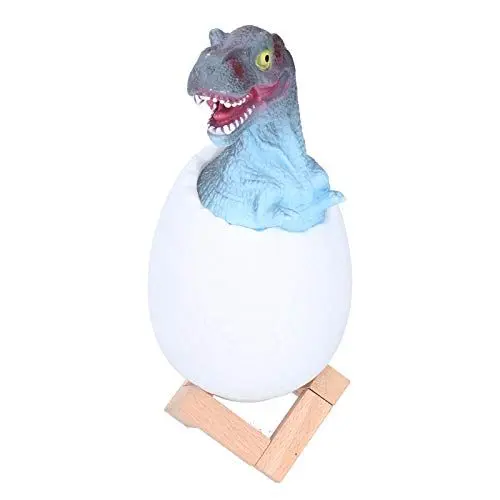 Produktbild: Duokon Nachtlicht Touch Pat Sensor Nachtlicht Dinosaurier Ei Form Nachttischlampe Beleuchtung Spielzeug USB Aufladen(B.)