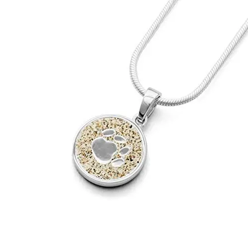 Produktbild: DUR Damen Anhänger Lucky Dog Strandsand aus 925er Silber | Strandsand P2933