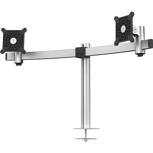 Produktbild: Durable Monitor Halterung 2 Monitore mit Tischdurchführung, für VESA Bildschirme 21-27