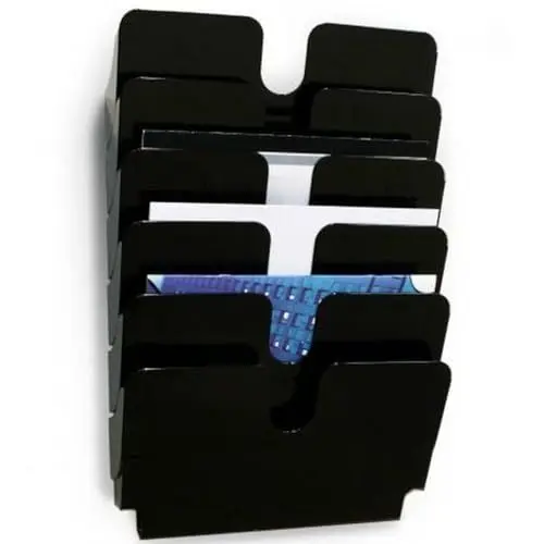 Produktbild: Durable Prospektspenderset (Flexiplus 6 Querformat, A4) 1 Set, schwarz, 1700014061