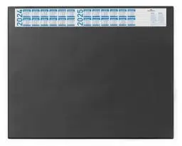 Produktbild: Durable Schreibtischunterlage blau (mit transparenter Auflage und Kalender, 650 x 520 mm) 1 Stück, 720407