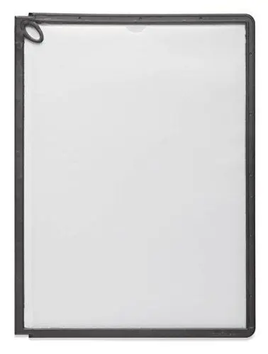 Produktbild: Durable Sicht Tafel Sherpa Panel plus A4, schwarz, Beutel à 5 Stück, 559001