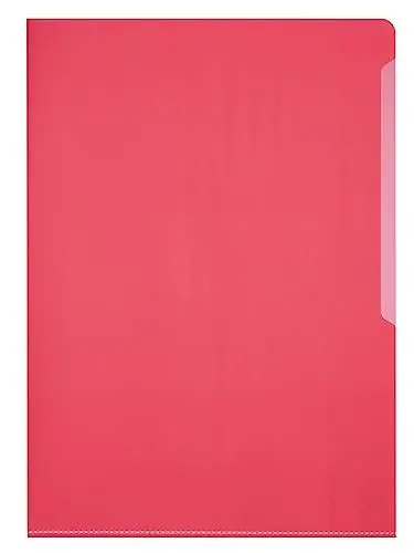 Produktbild: Durable Sichthülle, DIN A4 hoch, Hartfolie 150 µ, Karton à 50 Stück, rot, 233903
