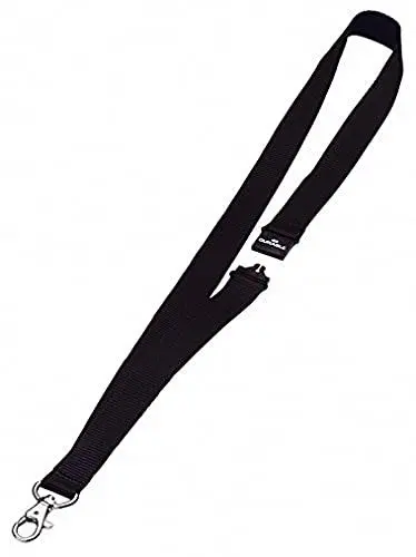 Produktbild: Durable Textilband (mit Sicherheitsverschluss, 44 x 20 mm) Packung à 10 Stück, schwarz, 813701