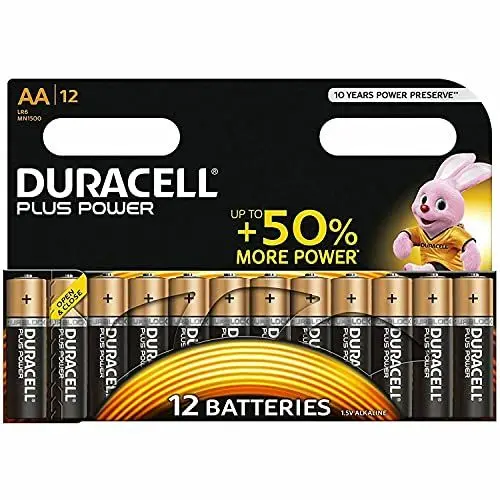 Produktbild: Duracell Plus AA Batterien 12er Pack