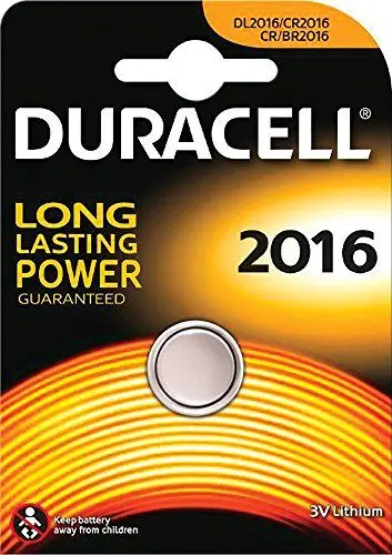 Produktbild: Duracell Specialty Lithium Batterie 3V Knopfzelle (DUCR2016) 1 Stück