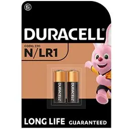 Produktbild: Duracell Specialty N Alkaline Batterie 1,5 V, 2er-Packung (E90/LR1) entwickelt für die Verwendung in Taschenlampen, Taschenrechnern und Fahrradlichtern