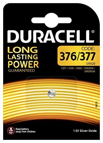 Produktbild: Duracell Uhrenbatterie 376 - 377 1er Pack