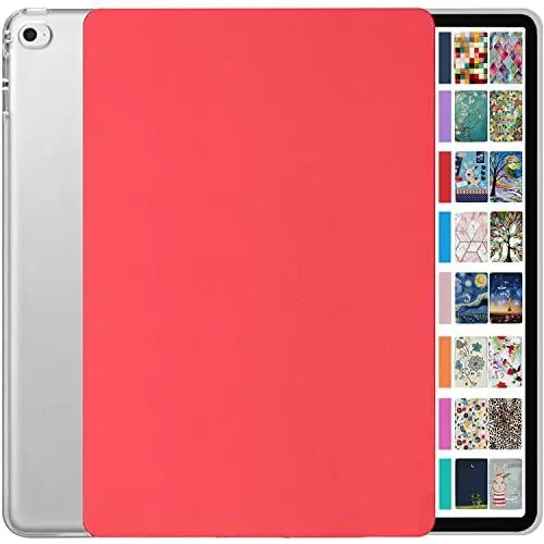 Produktbild: DuraSafe Cases für iPad 9,7 5 6 & Air 1 2 Gen ( Air 1.2.iPad 5. 6. ) A1893 A1954 A1822 A1823 A1567 A1566 A1474 A1475 A1476 MRJN2FD/A MGLW2FD/A MGL12FD/A Slim Hard Shell Stand Cover - Rot