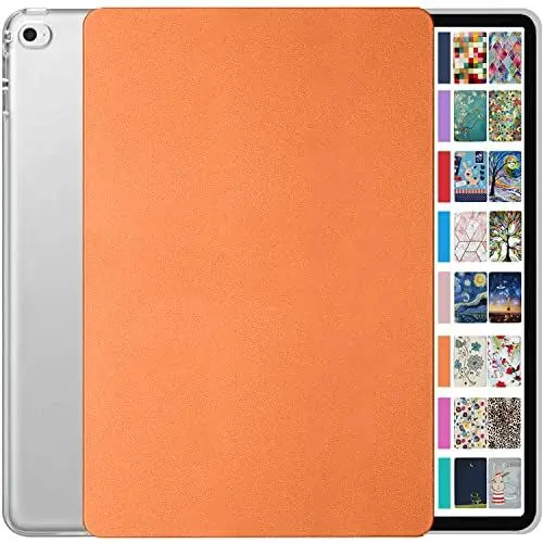 Produktbild: DuraSafe Cases für iPad 9,7 5 6 & Air 1 2 Gen ( Air 1.2.iPad 5. 6. ) A1893 A1954 A1822 A1823 A1567 A1566 A1474 A1475 A1476 MRJN2FD/A MR7G2FD/A MGLW2FD/A MGL12FD/A Hard Shell Stand Cover - Orange