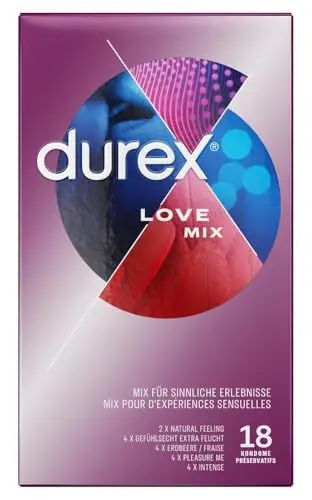 Produktbild: Durex Love Mix Kondome, Transparent, 26x18,5x3,5 cm