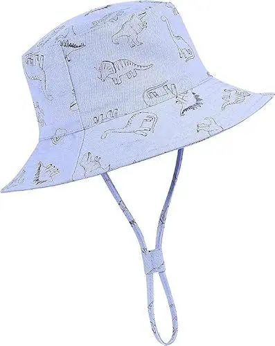 Produktbild: Durio Baby Sonnenhut Jungen Sonnenhut Kinder Sonnenhut Baby Jungen Uv Schutz Breite Krempe Fischerhut Hut Sonnenschutz Unisex Junge Mädchen Kleinkind