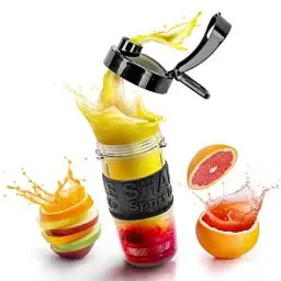 Produktbild: Duronic BB4 Trinkflasche für Standmixer | 400 ml Inhalt | BPA Frei | Passend zu BL510 Mixer für Smoothies und Shakes | Proteinshake, Fitness Drink, Babynahrung