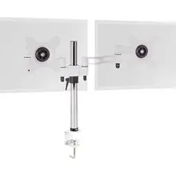 Produktbild: Duronic DM352 WE Monitorarm | Monitor Halterung 2 Bildschirme bis 27