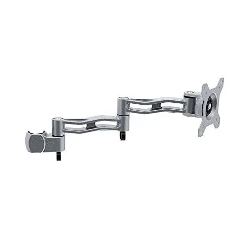 Produktbild: Duronic DML5 SR Monitorarm | Erweiterung für Monitor Halterung | Geeignet für Bildschirme bis 27 Zoll | Tragfähigkeit 8 kg | Zusatzarm mit VESA Halterung für Monitorständer | Aluminium