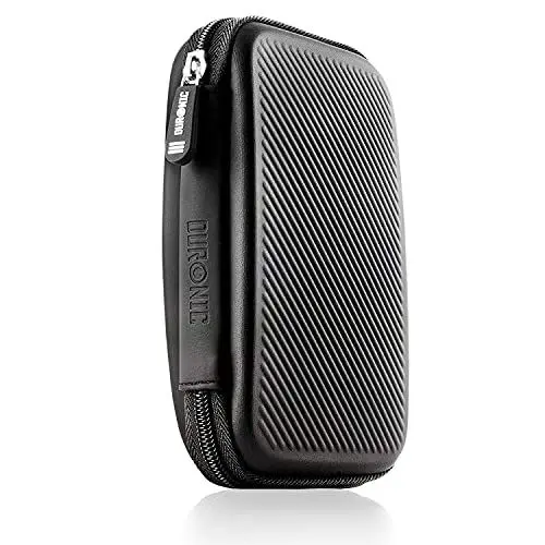 Produktbild: Duronic HDC2 BK externe Festplatten Schutzhülle - Stoßsichere Festplattentasche - 2,5