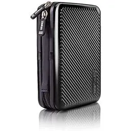 Produktbild: Duronic HDC3 BK Externe Festplatten Schutzhülle Schwarz | Stoßsichere Festplattentasche | 2,5