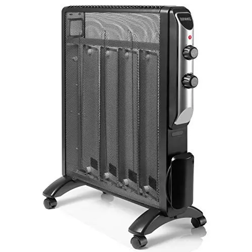 Produktbild: Duronic HV220 Elektrischer Heizkörper mit Mica-Panels 2000 W | umweltfreundliche Heizung in 1 Minute | verstellbares Thermostat | automatische Abschaltung | 2 Leistungsstufen | ölfrei