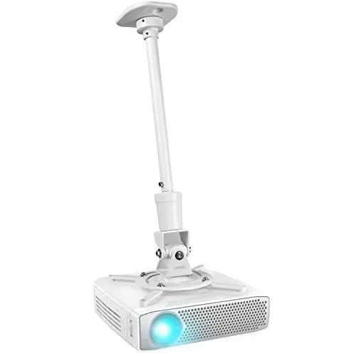 Produktbild: Duronic PB08XL Beamer Halterung | Projektor Deckenhalterung | Universal Wandhalterung | Halterung für Video-Projektor | drehbar und schwenkbar | Heimkino | Traglast bis zu 13,6 kg | 360° Rotation