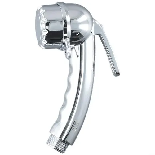 Produktbild: Duschkopf für Boote, Wohnmobil, Camper, mit Druckknopf, mit Ein-/Aus-Hebel, 1,27 cm Anschluss, 14,5 cm Länge