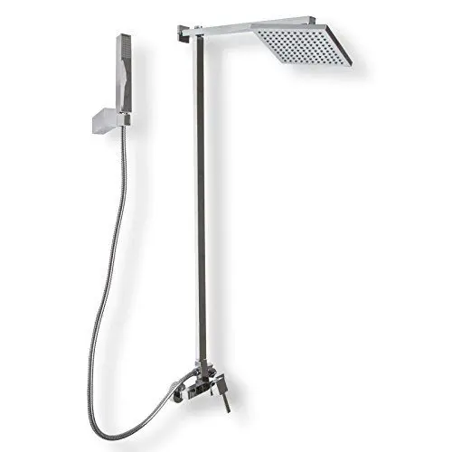 Produktbild: Duschpaneele Maui Chrom Wasserfall mit Handbrause Duschsäule Duscharmatur