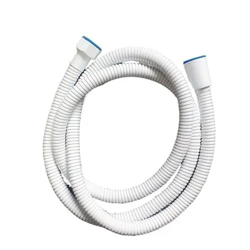 Produktbild: Duschschlauch,Brauseschlauch Weißer, Flexibler Duschschlauch Aus Edelstahl, 1,5 M 2M Lang(150cm)
