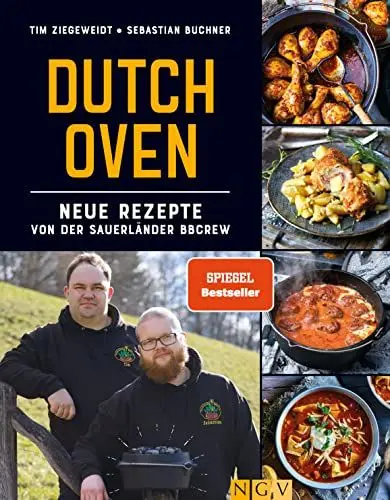 Produktbild: Dutch Oven - Neue Rezepte von der Sauerländer BBCrew: 60 nagelneue Rezepte der Spiegel-Bestseller-Autoren