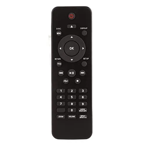 Produktbild: DVD-Fernbedienung, Ersatz-DVD-Player-Fernbedienung Philip DVP5982C1 37B DVP3350K Mote Steuerung für