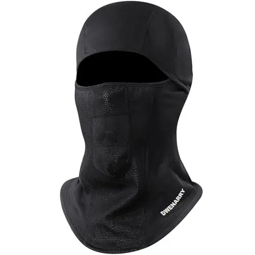 Produktbild: Dwenarry Sturmhaube Winter Skimaske für Herren und Damen,Balaclava Schwarz Gesichtshaube für Outdoor Sports